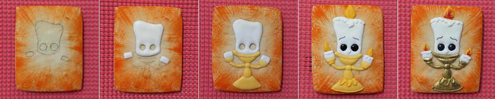 Biscoitos Decorados A Bela e a Fera Biscoitos Decorados A Bela e a Fera