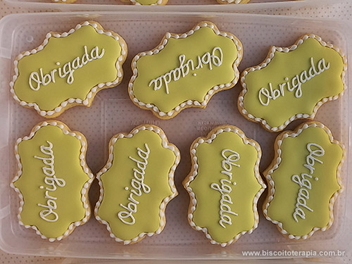 Biscoitos Decorados de Agradecimento Mdico