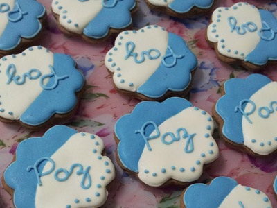 Biscoitos Decorados com Mensagens de Aniversário Biscoitos Decorados com Mensagens de Aniversário