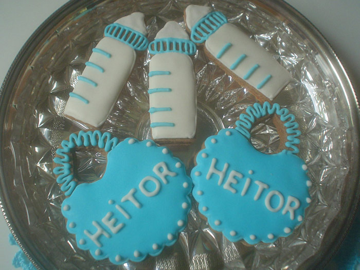 Biscoitos Decorados Bebê Heitor Biscoitos Decorados Bebê Heitor