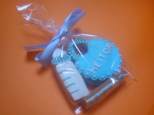 Biscoitos Decorados Bebê Heitor Biscoitos Decorados Bebê Heitor