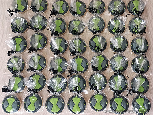 Biscoitos Decorados de Ben 10 Biscoitos Decorados de Ben 10