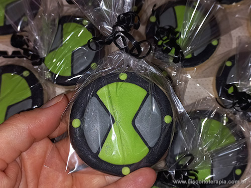 Biscoitos Decorados de Ben 10 Biscoitos Decorados de Ben 10