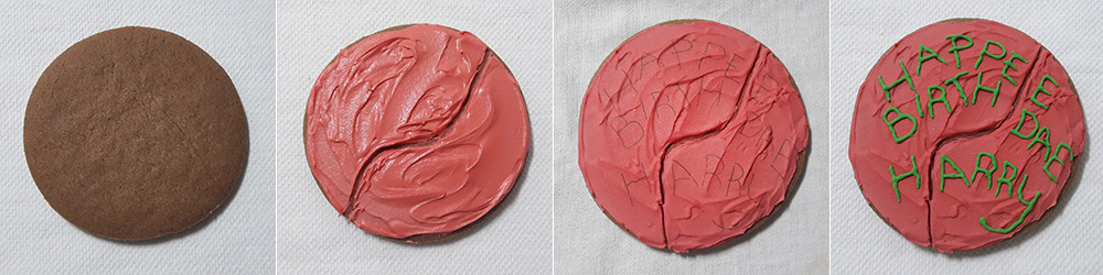 Biscoitos Decorados Bolo do Hagrid