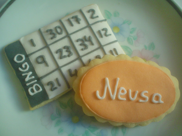 Biscoitos Decorados Cartela de Bingo Biscoitos Decorados Cartela de Bingo