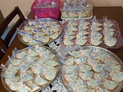 Biscoitos Decorados Chá de Bebê Passarinhos Biscoitos Decorados Chá de Bebê Passarinhos