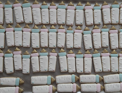 Biscoitos Decorados para um Ch Revelao de Star Wars