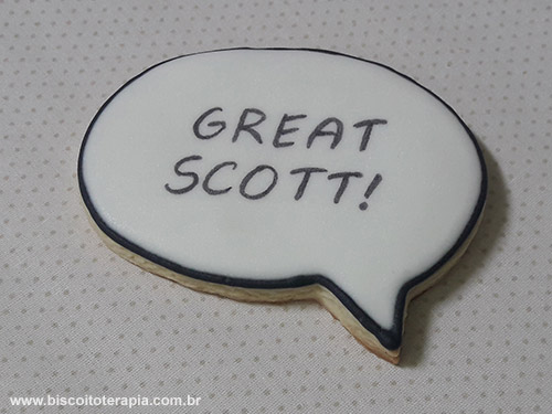 Biscoitos Decorados De Volta para o Futuro Biscoitos Decorados De Volta para o Futuro