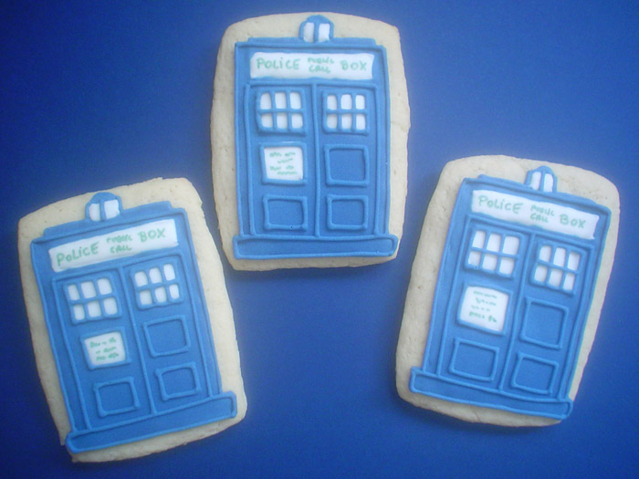 Biscoito Decorado Doctor Who