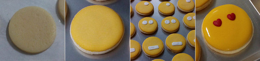 Biscoitos Decorados de Emojis Biscoitos Decorados de Emojis