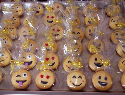 Biscoitos Decorados de Emojis Biscoitos Decorados de Emojis