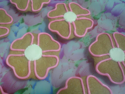 Biscoitos Decorados Flores Simples Biscoitos Decorados Flores Simplesr