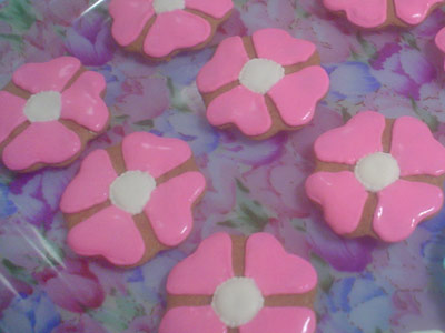 Biscoitos Decorados Flores Simples Biscoitos Decorados Flores Simplesr