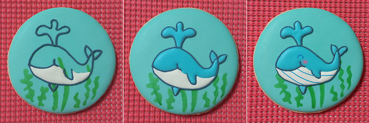 Biscoitos Decorados de Fundo do Mar Biscoitos Decorados de Fundo do Mar