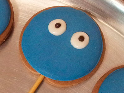Biscoitos Decorados de Galinha Pintadinha para o Davi Biscoitos Decorados de Galinha Pintadinha para o Davi