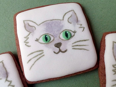 Biscoitos Decorados Gato Stewie Biscoitos Decorados Gato Stewie