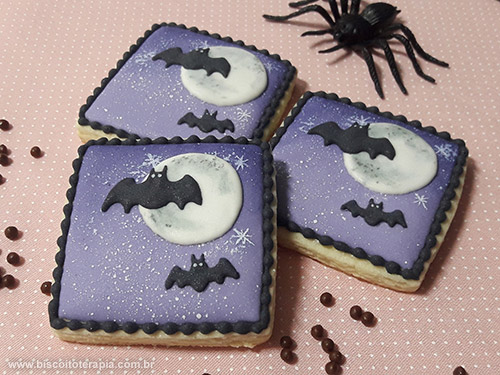 Biscoitos Decorados de Halloween