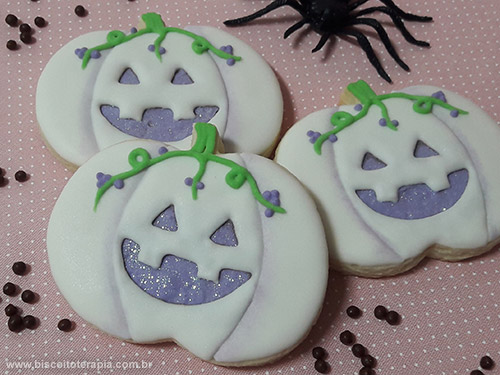 Biscoitos Decorados de Halloween