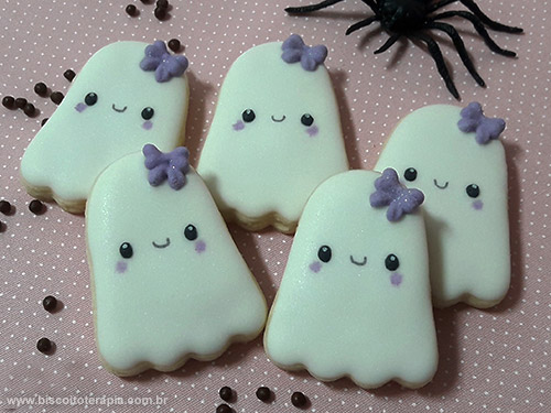 Biscoitos Decorados de Halloween
