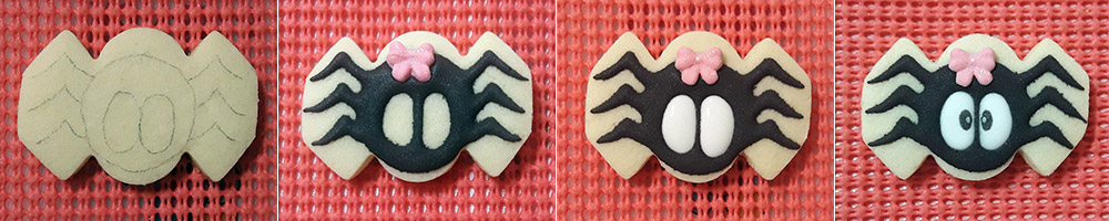 Biscoitos Decorados de Halloween Biscoitos Decorados de Halloween