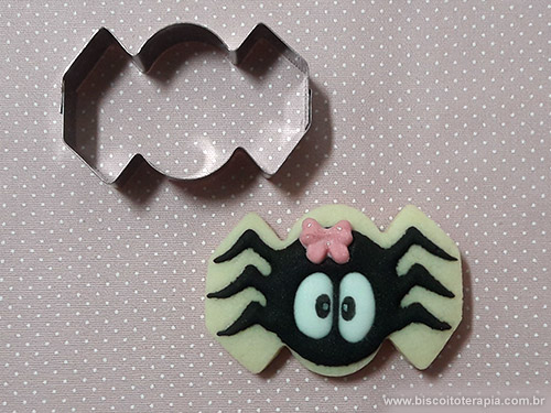 Biscoitos Decorados de Halloween Biscoitos Decorados de Halloween