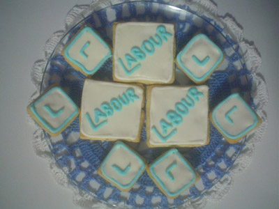 Biscoitos Decorados Labour Seguros