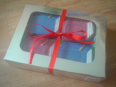 Biscoitos Decorados de Livrinhos Biscoitos Decorados de Livrinhos