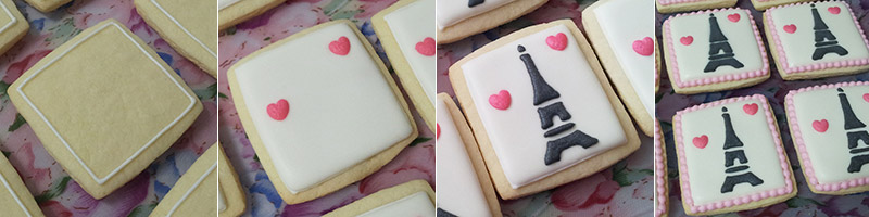 Biscoitos Decorados de Minnie em Paris