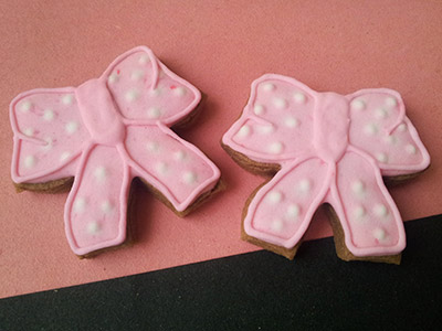 Biscoitos Decorados de Minnie em Paris