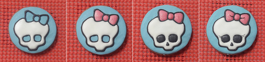 Biscoitos Decorados de Monster High