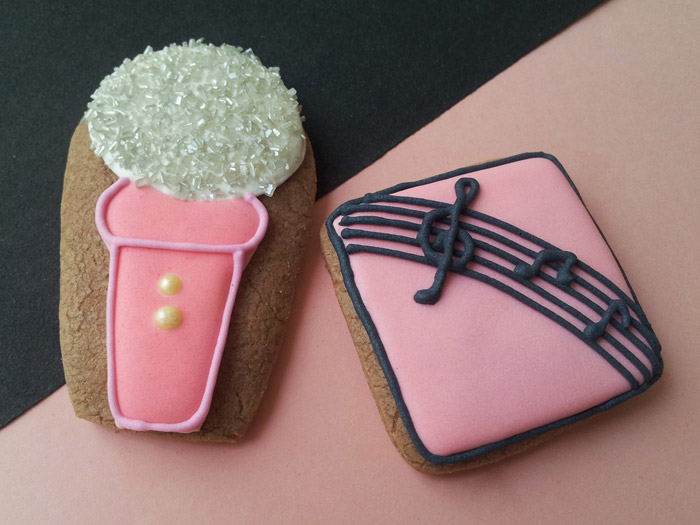 Biscoitos Decorados de Música Biscoitos Decorados de Música