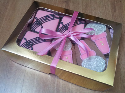 Biscoitos Decorados de Música Biscoitos Decorados de Música