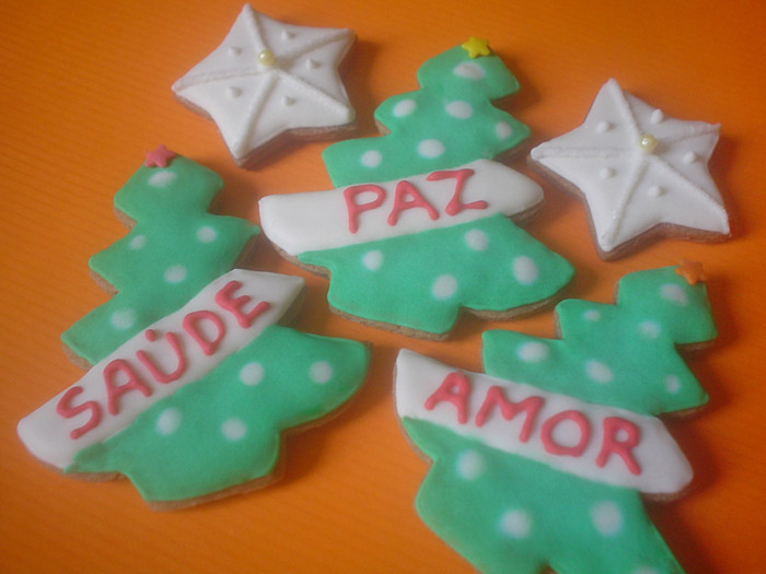 Biscoitos Decorados de Natal - 2012