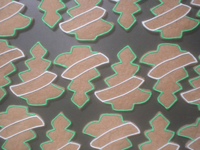 Biscoitos Decorados de Natal - 2012