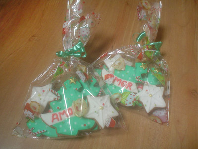 Biscoitos Decorados de Natal - 2012