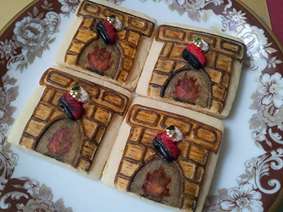 Biscoitos Decorados de Natal - 2015