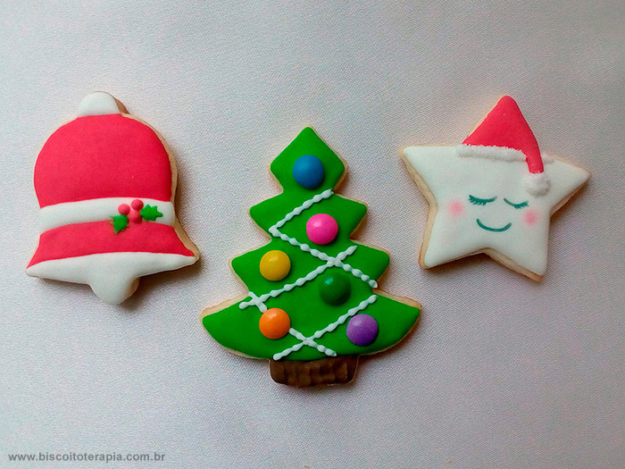 Biscoitos Decorados de Natal - 2016