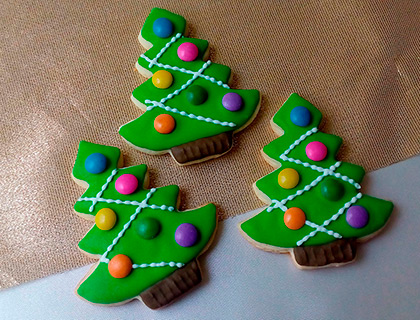 Biscoitos Decorados de Natal - 2016