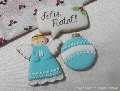 Biscoitos Decorados de Natal - 2020