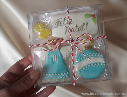 Biscoitos Decorados de Natal - 2020