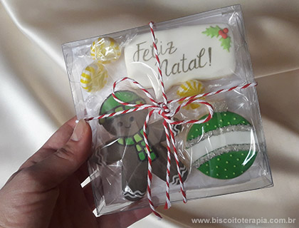 Biscoitos Decorados de Natal - 2020