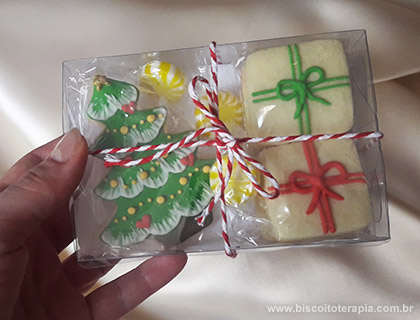 Biscoitos Decorados de Natal - 2020