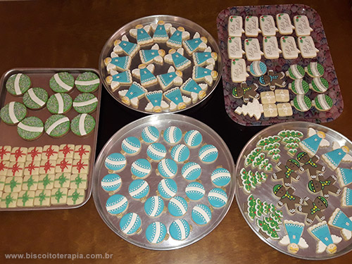 Biscoitos Decorados de Natal - 2020