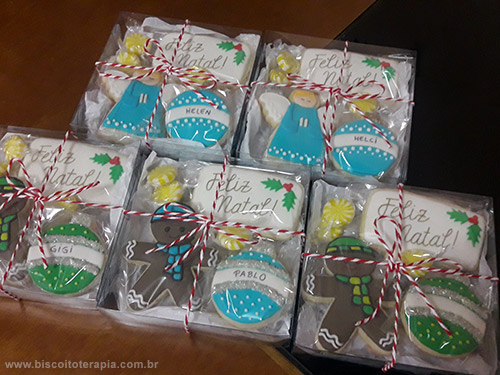 Biscoitos Decorados de Natal - 2020