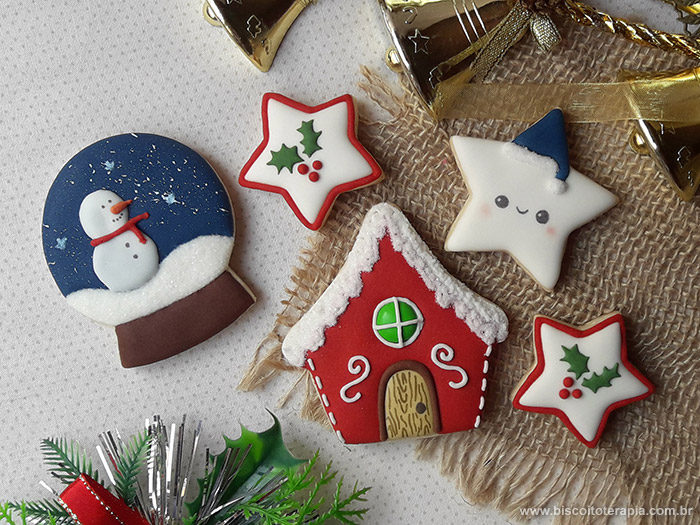 Biscoito Decorado de Natal