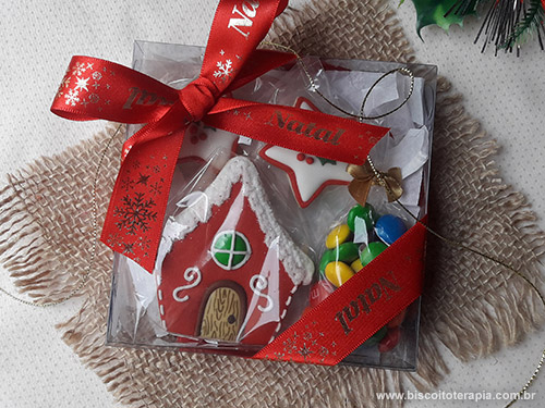 Biscoitos Decorados de Natal - 2021