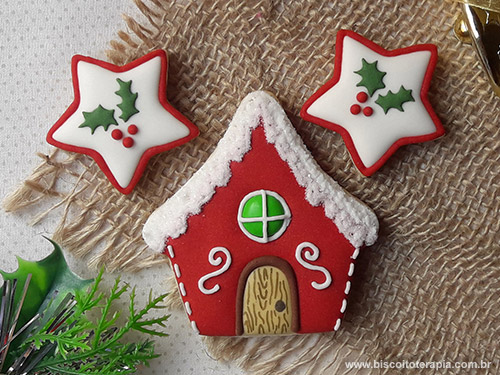 Biscoitos Decorados de Natal - 2021