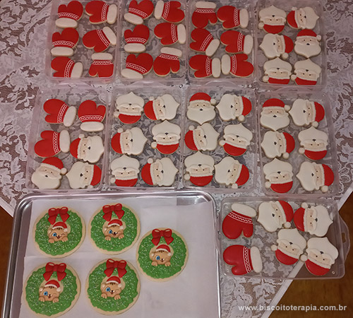 Biscoitos Decorados de Natal - 2022