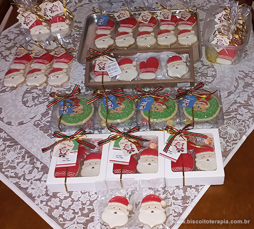 Biscoitos Decorados de Natal - 2022