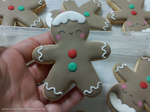 Biscoitos Decorados de Natal Biscoitos Decorados de Natal